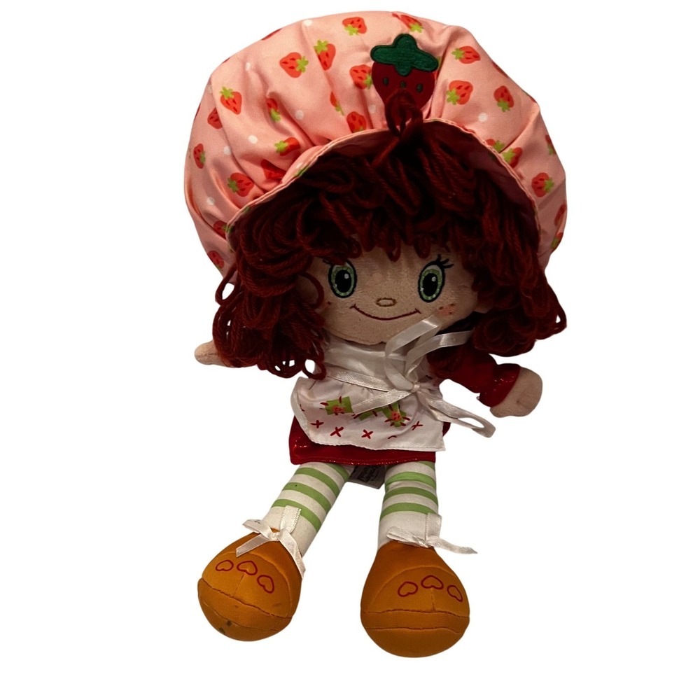 The World of Strawberry Shortcake Rag Doll Plush TLS Toy WildBrain Retro